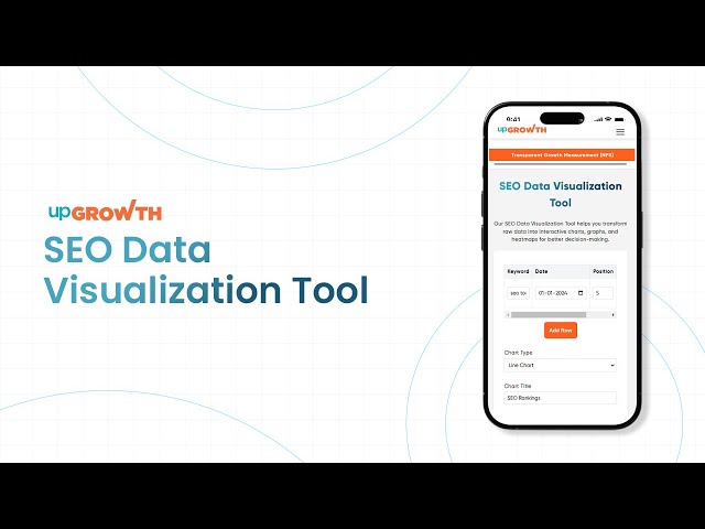 AI-Powered SEO Data Visualization Tool by upGrowth: Complete Tutorial & Features