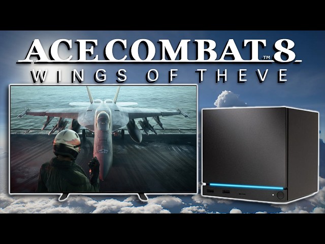 Ace Combat 8 Is BEAUTIFUL But STRUGGLES To Hit 60 FPS On The Steam Machine!
