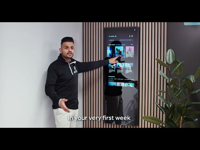 "I Quit the Gym for This AI MAGIC Fitness Mirror" | Full Walkthrough by the CEO