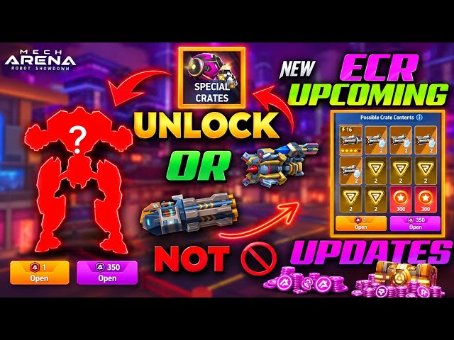 CHARGE ROCKET 16 UNLOCKED!🚀🔥+ MONDAY’S NEW MECH & ECR UPCOMING UPDATE 😱 | 99.99% RIGHT! | MECH ARENA