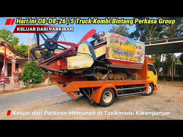 Hari ini O8-O8-26 | 5 Kombi Bintang Perkasa Group Keluar dari Parkiran 