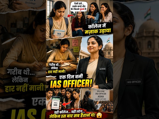 The Girl Who Was Mocked in College Returns as an IAS Officer | Inspirational Story