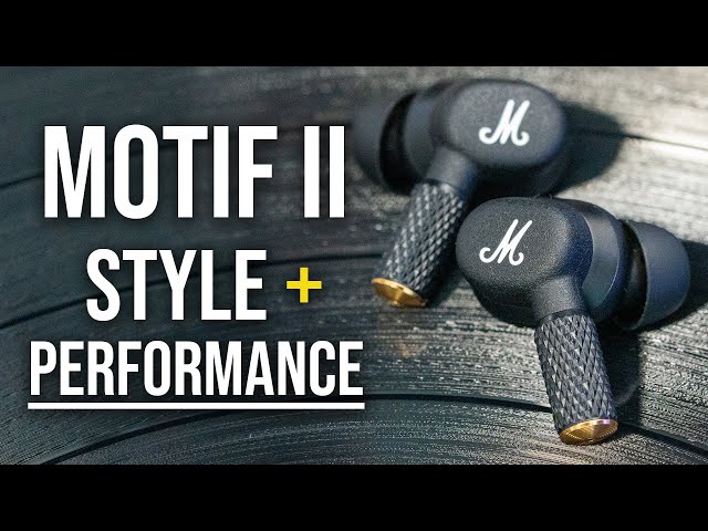 Unique Style & Performance - Marshall Motif II ANC Earbuds Review
