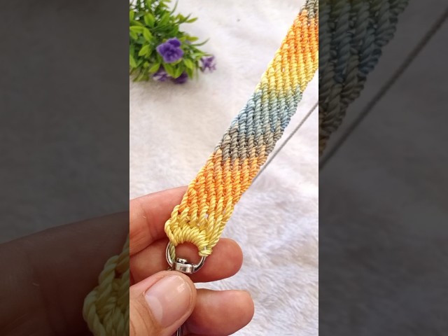 crochet a pretty rope for the handle 🥰 #crochet #handmade #rope #inspiration #tutorial