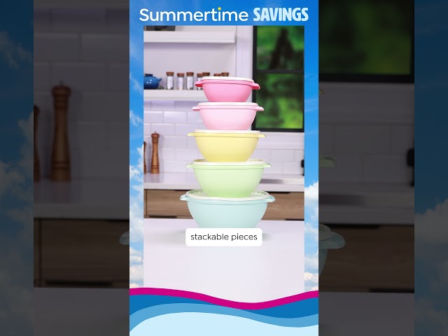 HSN Today's Special | 36 Piece Food Storage Container Set | Tupperware Heritage Collection