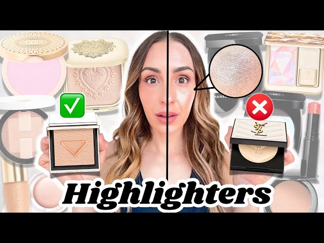 SMOOTHEST LUXURY HIGHLIGHTERS for a TEXTURE-FREE GLOW ✨ and which to AVOID...