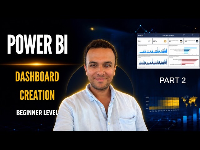 Power BI Dashboard Tutorial for Beginners | Part 2 (Step-by-Step)