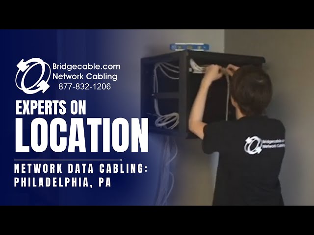 Network Data Cabling in the Philadelphia Area for a Small Office | BridgeCable.com