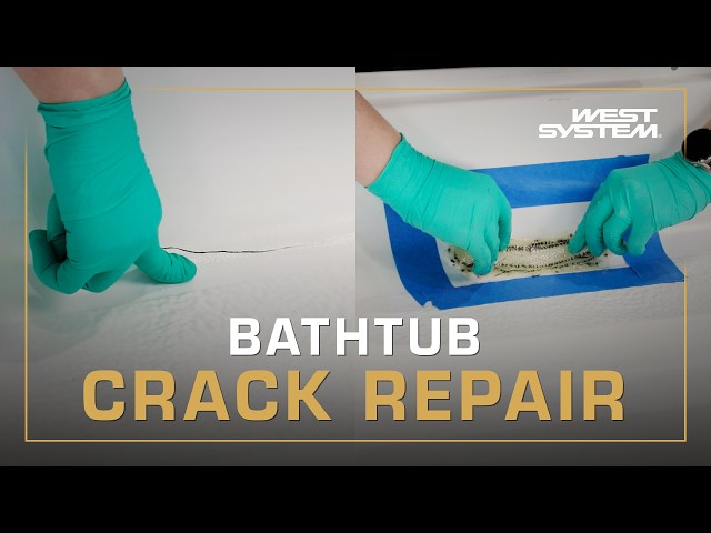 Bathtub Crack Repair | How to Repair a Crack with Epoxy