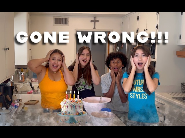 cake baking without instructions *GONE WRONG*