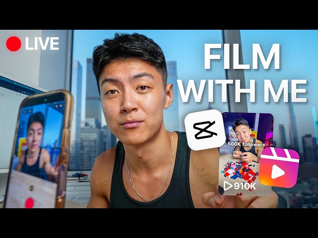 script, film, edit, & post a viral reel with me (full process)