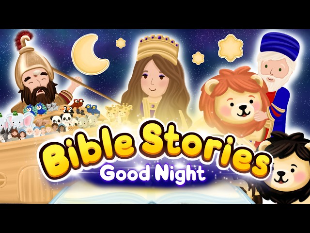 1 Hour BEDTIME BIBLE STORIES WITHOUT Ben and Bella · Bible Butterflies · Bible Cartoon for kids