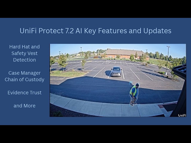 UniFi Protect 7.2 AI Key Features