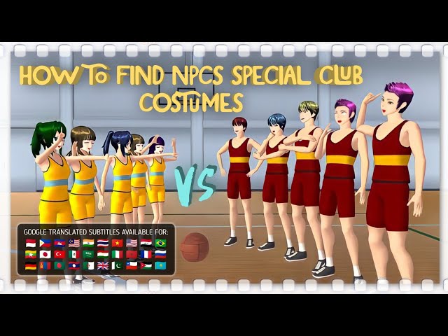 How to Find NPC with Special Club Costume | Tutorial | Sakura School Simulator