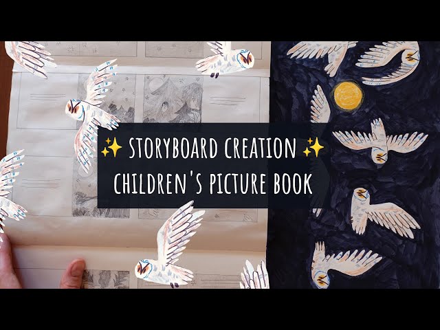 Creating the final storyboard: a children's picture book journey #storyboardcreation