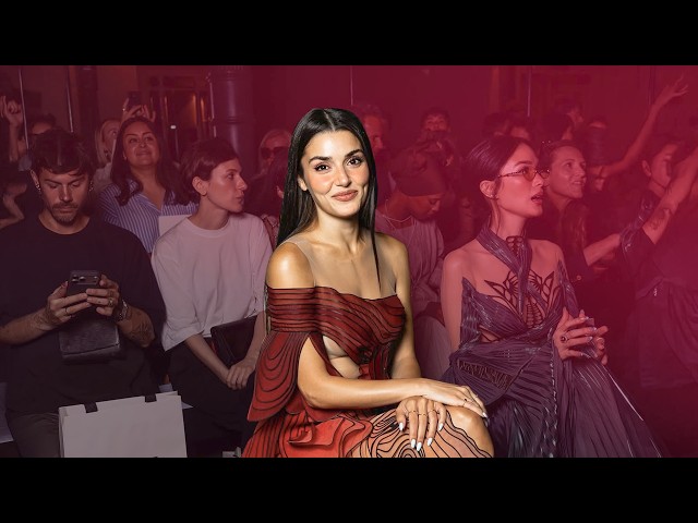 Hande Erçel stole the show at the Iris Van Herpen fashion show in Paris | Fashion Week 2026