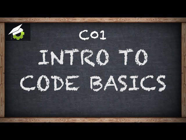 C01 - GameMaker: Studio - Intro to Code Basics
