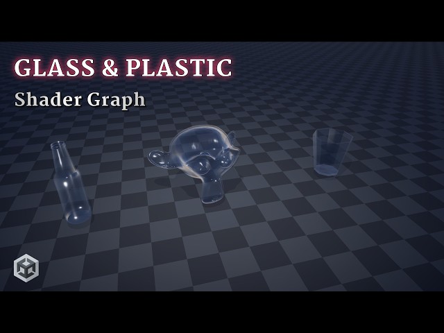 Procedural Glass Material in Unity | Shader Graph Tutorial