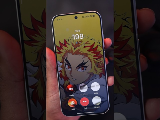 🔥 iPhone Liquid Glass Dialer on Android! 😱