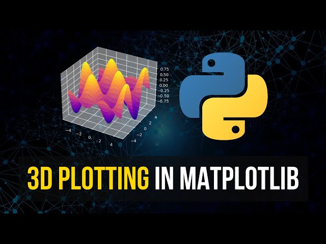 Professional 3D Plotting in Matplotlib
