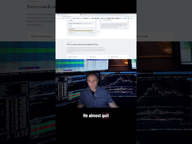 He Almost Quit - What a Difference a Month Can Make! This trader went from blown accounts an #Shorts