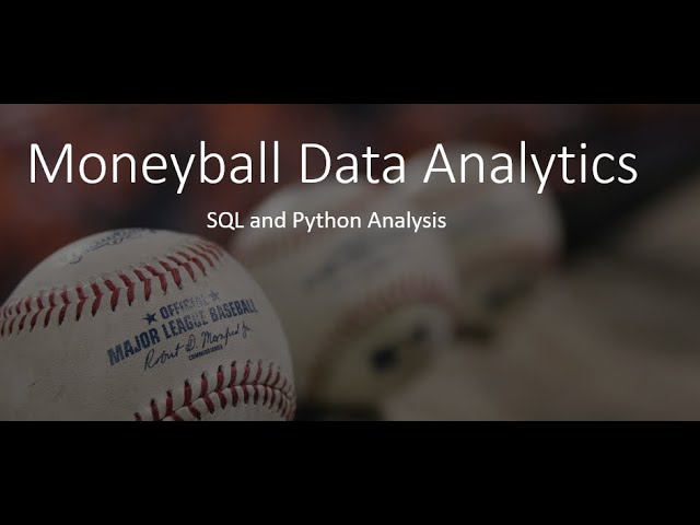 We use SQL , Python, and Tableau in our analysis of Major League Baseball data from 1962 to 2012.