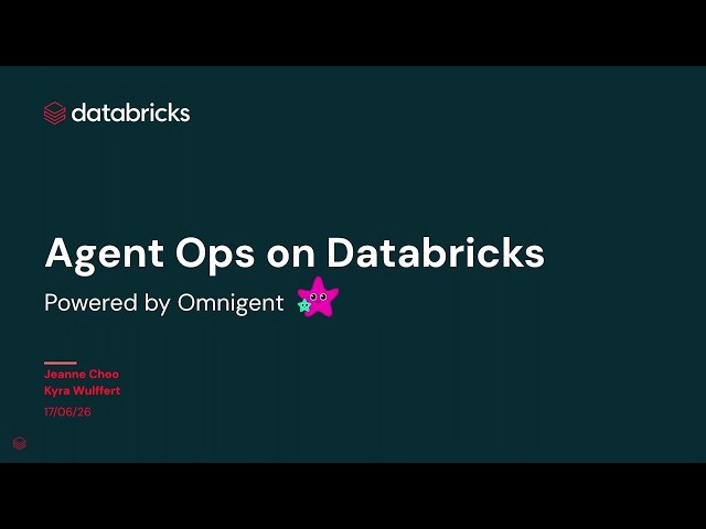 Agent Ops on Databricks: Observability, Evaluation Flywheel, and Multi-Agent CI/CD