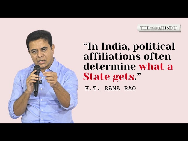 K.T. Rama Rao on regional parties and the culture of freebies | The Hindu Mind