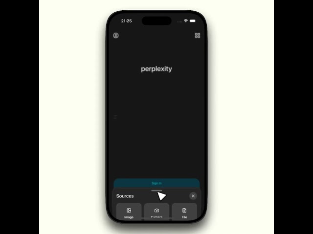 Perplexity Bottom Sheet Backdrop Animation ✦ React Native ✦ makeitanimated.dev