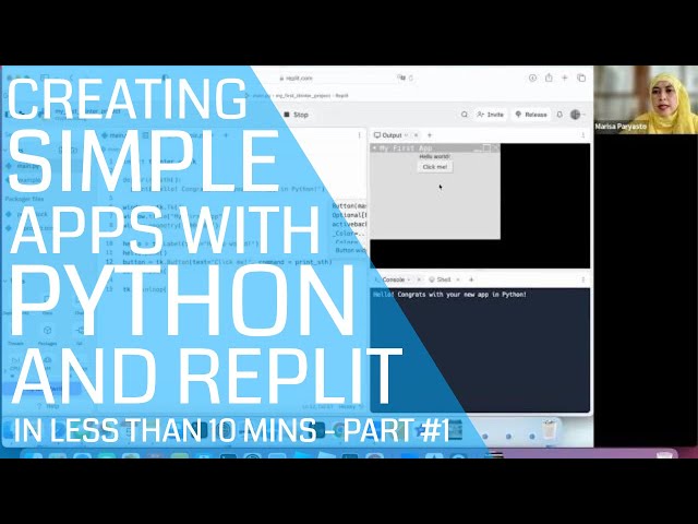 ProCodeCG - Short Tutorial Series - Creating Simple Apps with Python - Part #1