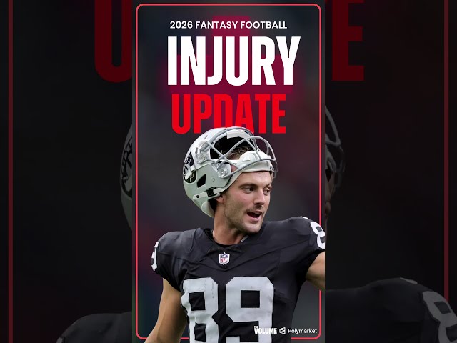Brock Bowers Fantasy Football Injury Update: Expert Shares Long-Term Concerns! #shorts