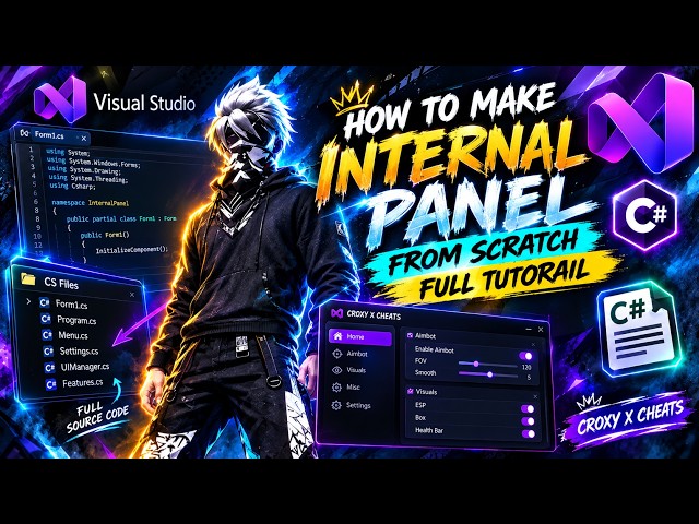 How To Make An Internal Panel From Scratch 🔥 | Everything Explained + Full Resources