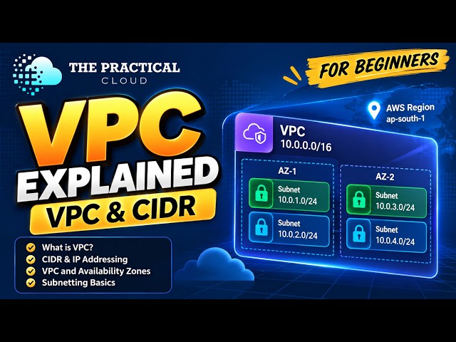 AWS VPC Explained for Beginners | VPC & CIDR