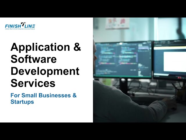 Application & Software Development Services For Small Businesses & Startups