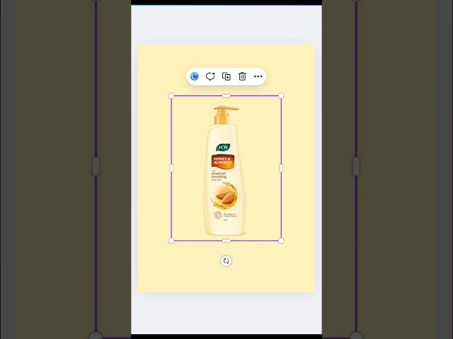Poster design in Canva ll Canva tips  #skincare ‎⁨#ytshorts