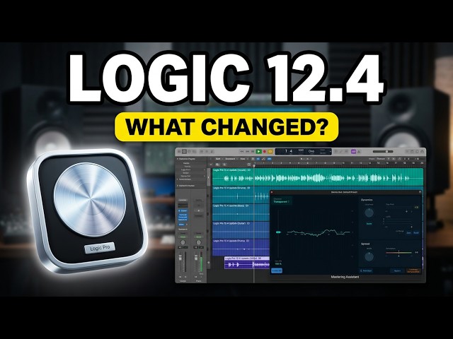 Logic Pro 12.4 Just Dropped — Here’s What’s New