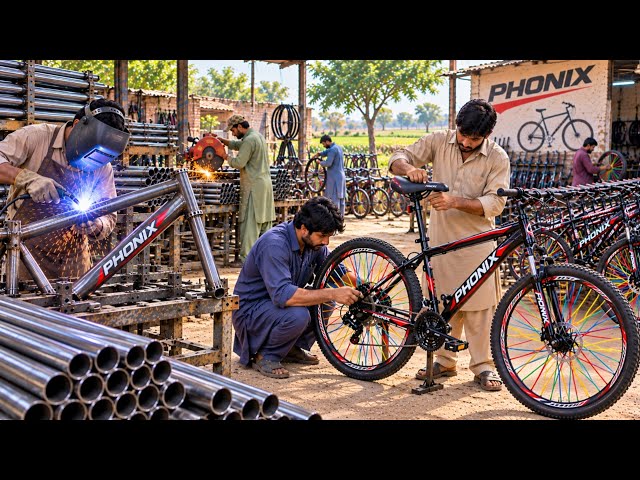 Amazing Process of Making Phoenix Bicycle in Factory | Full Factory Process
