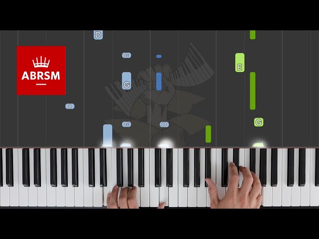 Salut d'amour / ABRSM Piano Grade 3 2021 & 2022, B:1 / Synthesia Piano tutorial