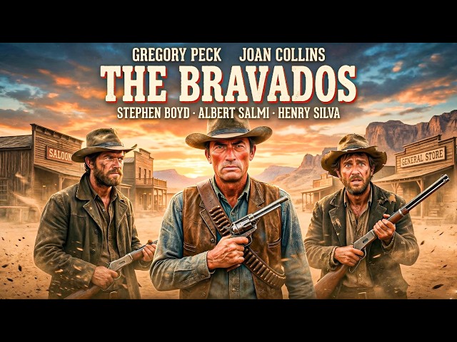 The Bravados | Gregory Peck Western Movie | Classic Full Movie
