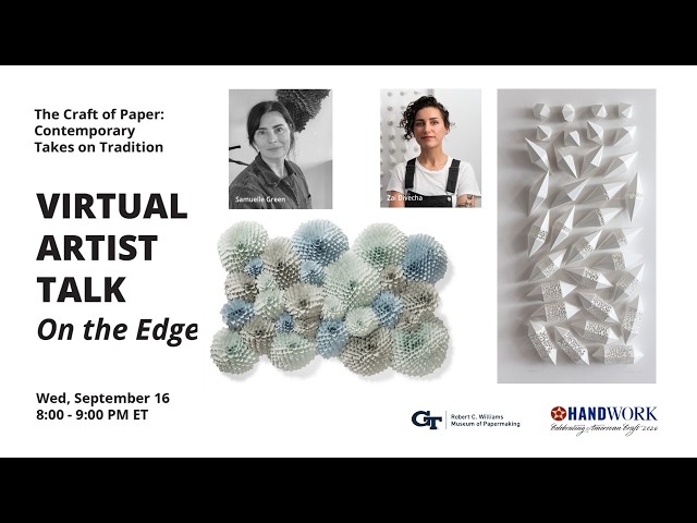 The Craft of Paper - Virtual Talk: On the Edge