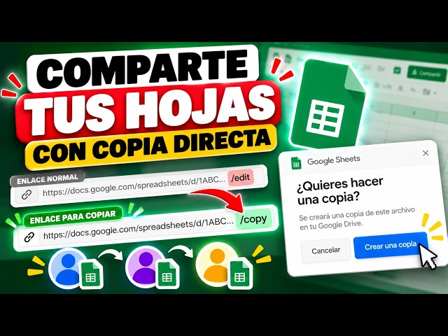 How to Share a Google Sheet for Others to Copy