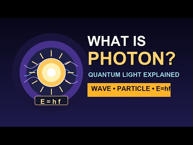 What Is a Photon? Quantum Light, E=hf & Wave-Particle Explained
