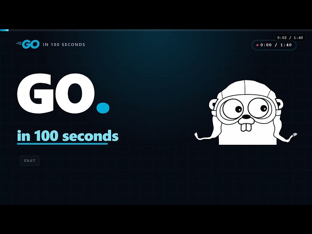 Go (Golang) in 100 Seconds ⚡️ Fast-Track Programming Guide
