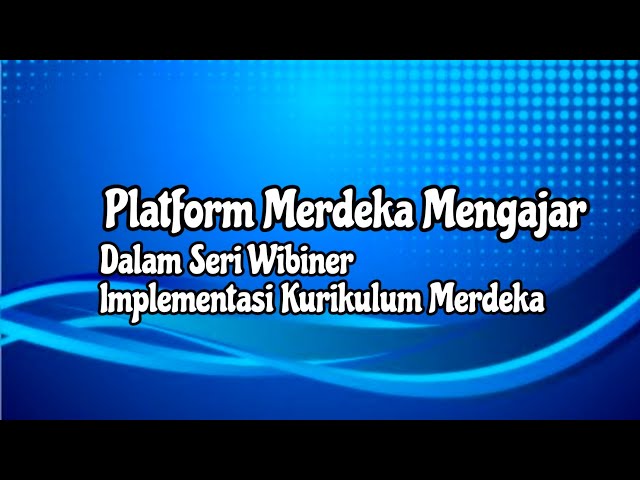 Platform Merdeka Mengajar