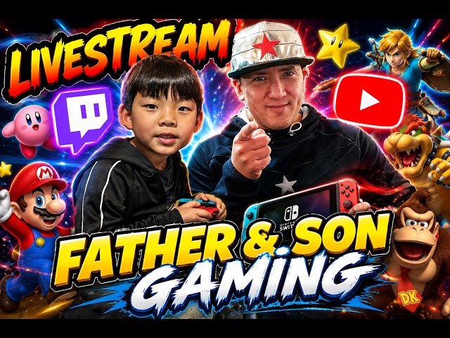 Fortexfiend is live! Father & Son Stream! Streaming Smash Bros with my oldest Edgeworth!