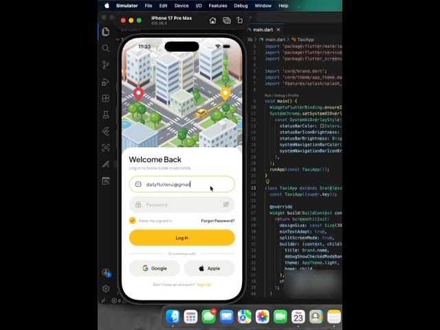 This ride-hailing app UI is too clean  #cssanimation #uidesign #flutter #coding #programming