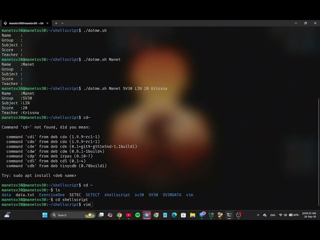Shell Script Parameters and Arguments