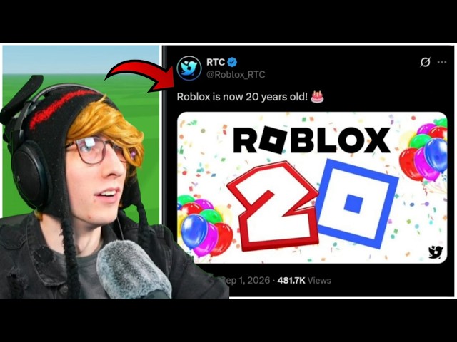 KreekCraft REACTS to Roblox 20th Anniversary...