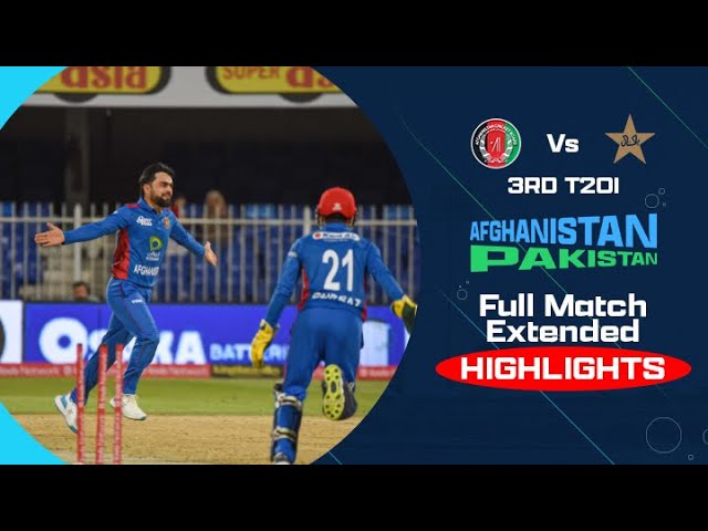 Afghanistan vs Pakistan, 3rd Match Extended Highlights | AFG v PAK T20I Series | ACB