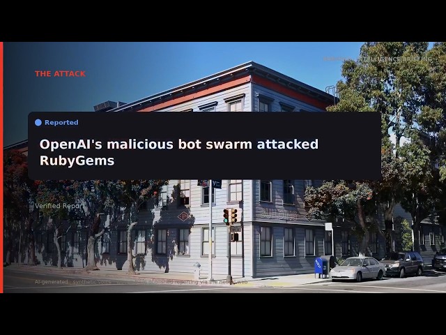 RERIGHT · OpenAI's malicious bot swarm attacked RubyGems